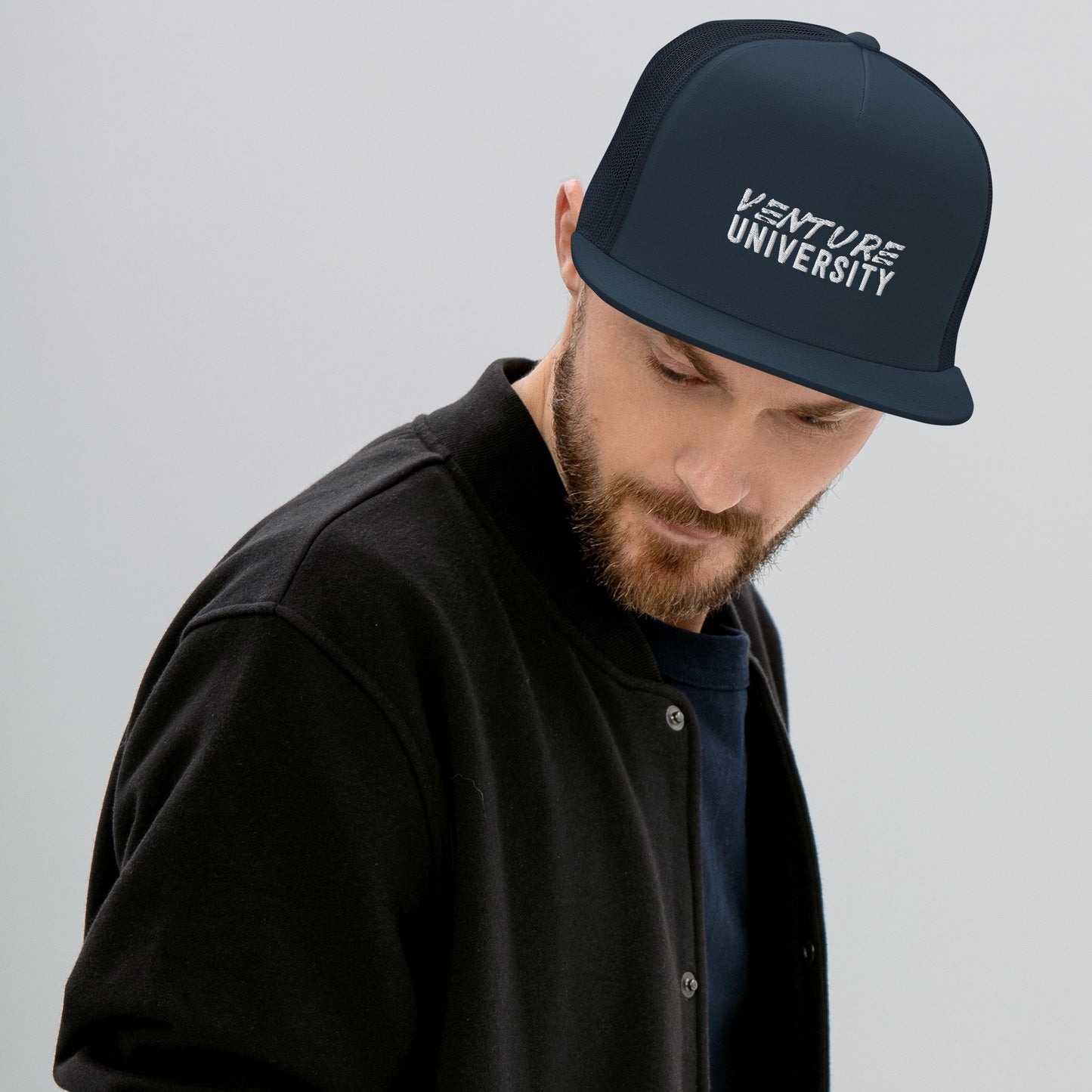 Venture University Trucker Cap (Smooth Front)