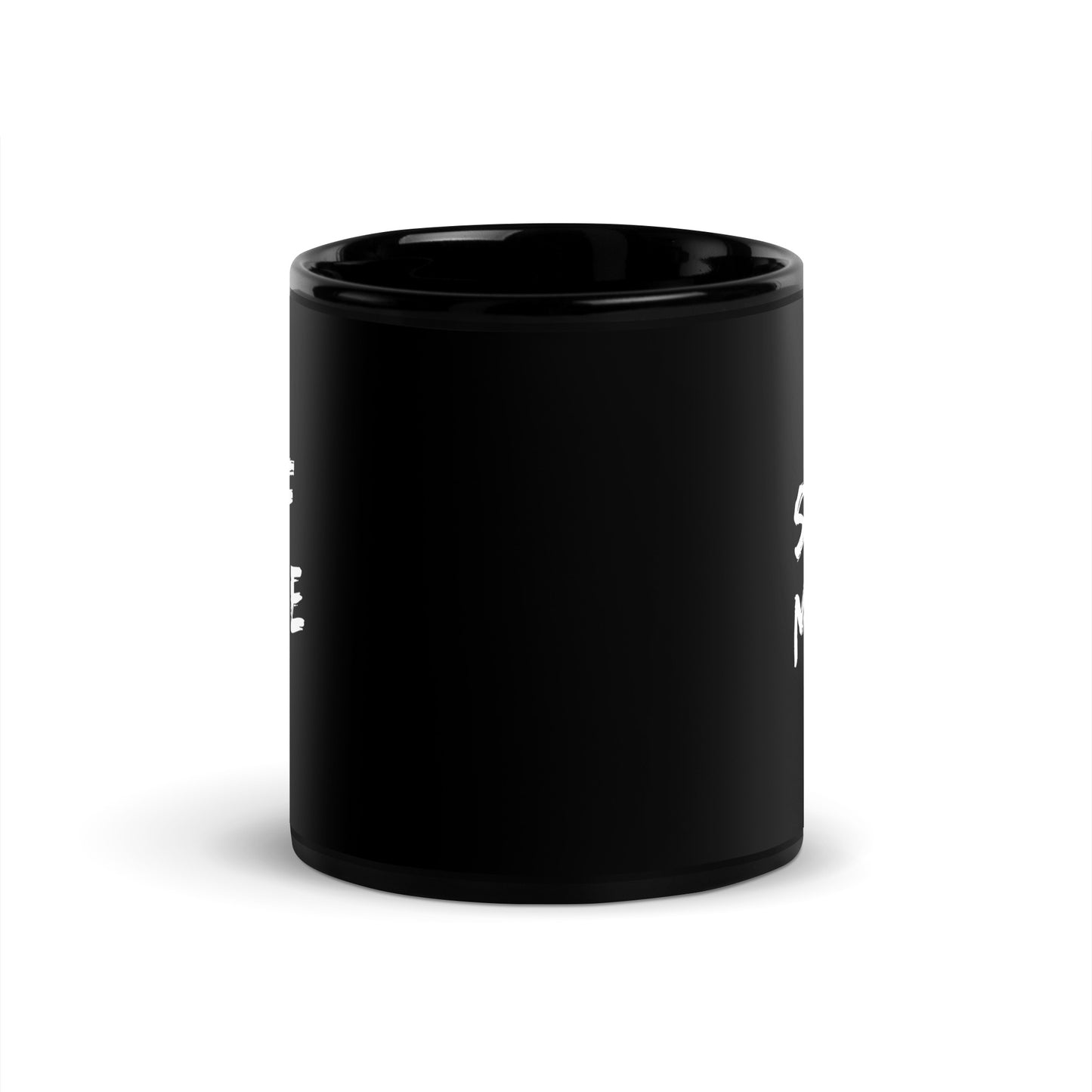 Self Made Black Glossy Mug