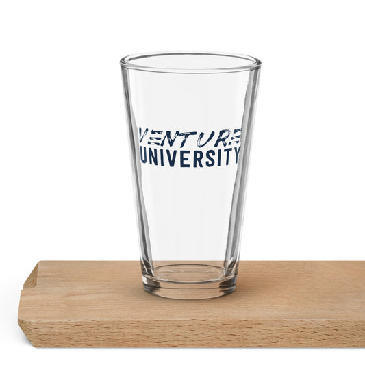 Venture University Pint Glass