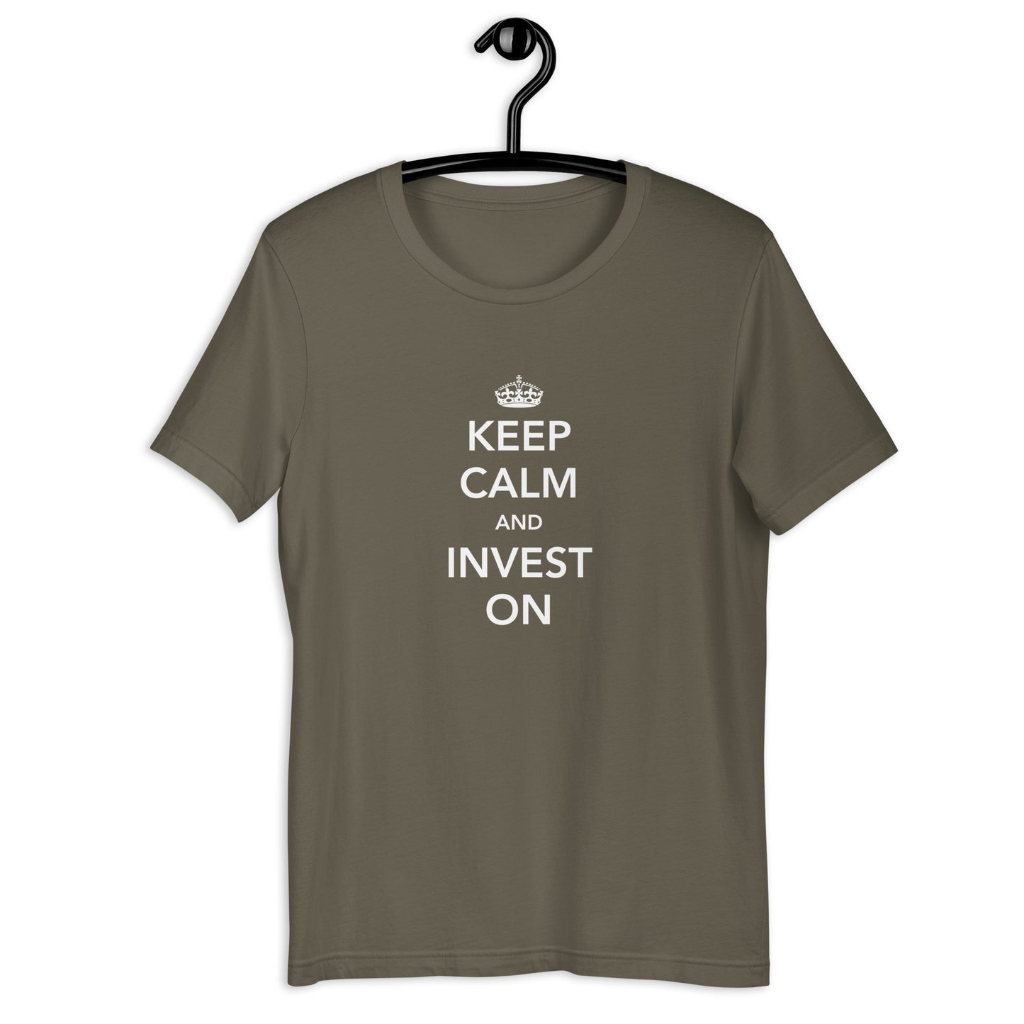 Keep Calm And Invest On Unisex T-Shirt