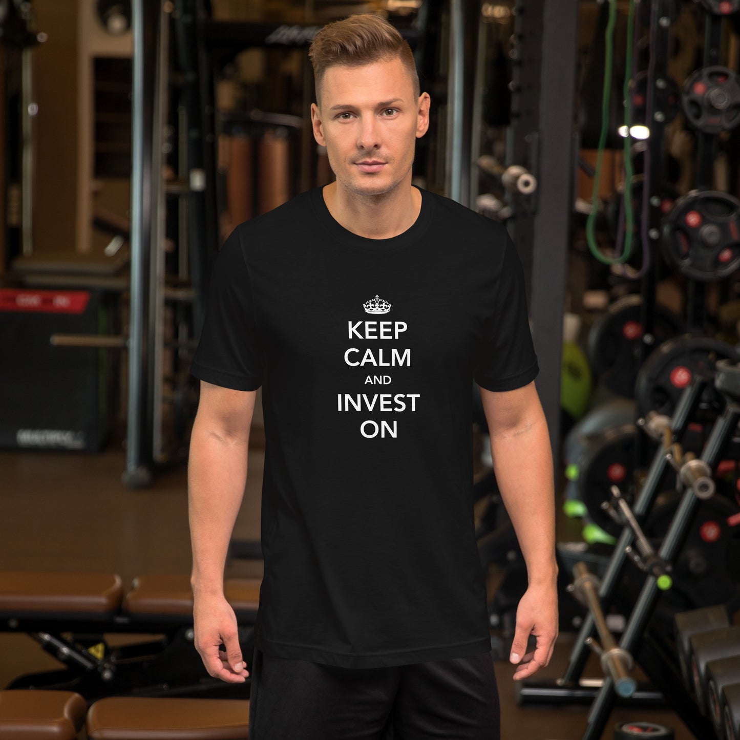 Keep Calm And Invest On Unisex T-Shirt