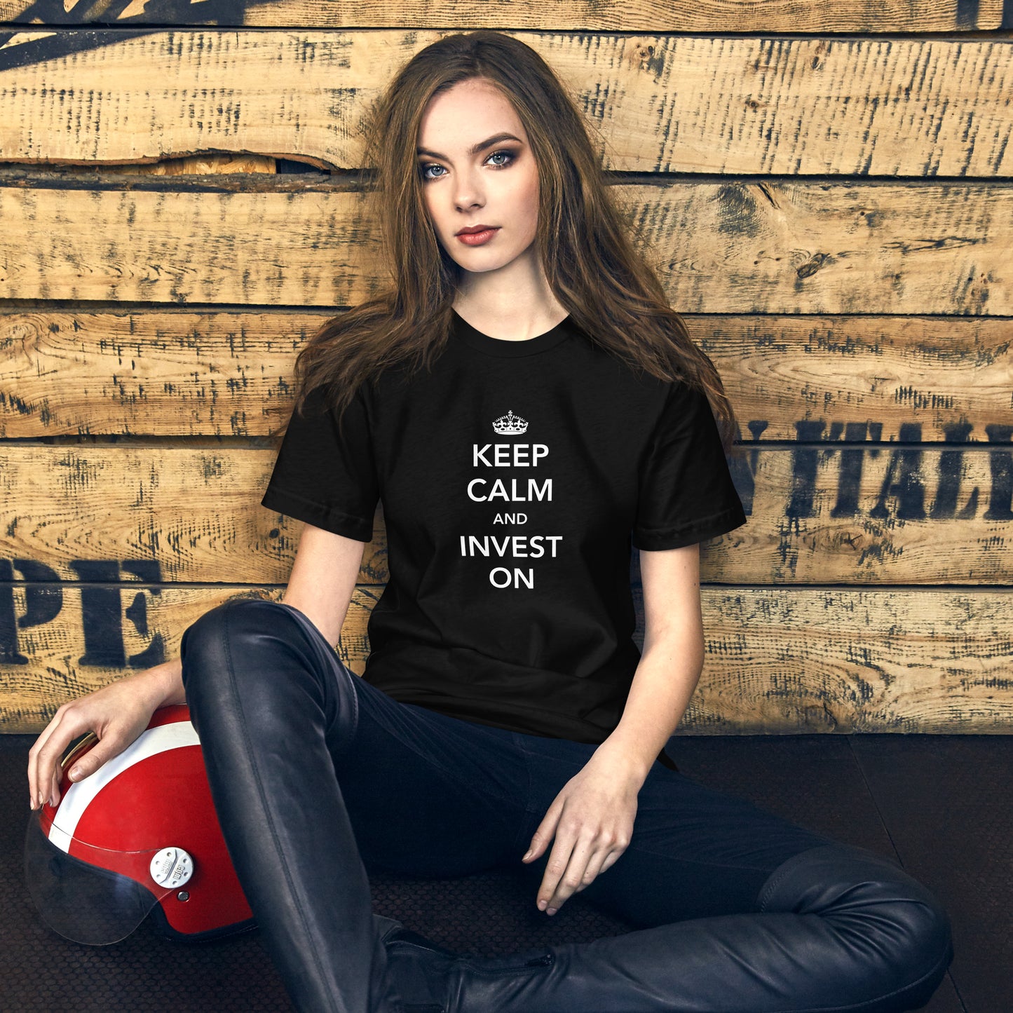 Keep Calm And Invest On Unisex T-Shirt