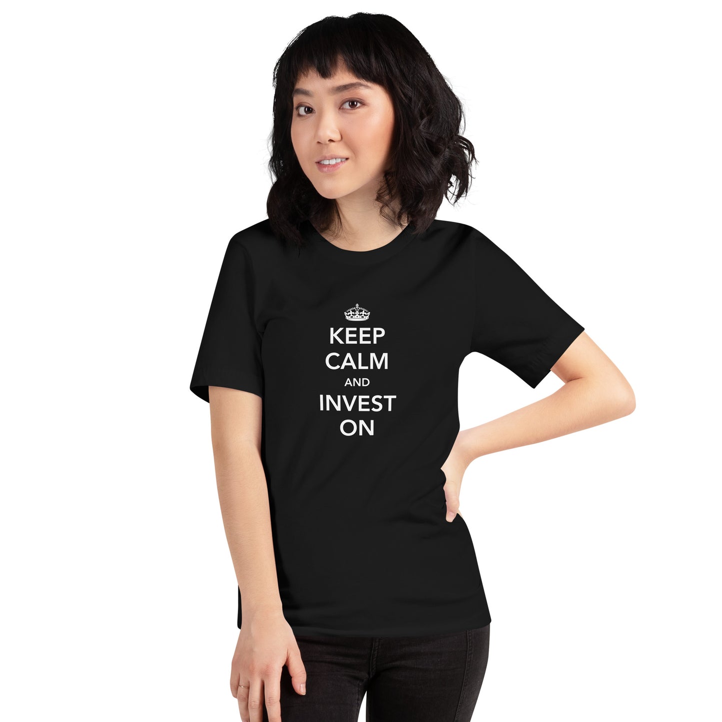 Keep Calm And Invest On Unisex T-Shirt