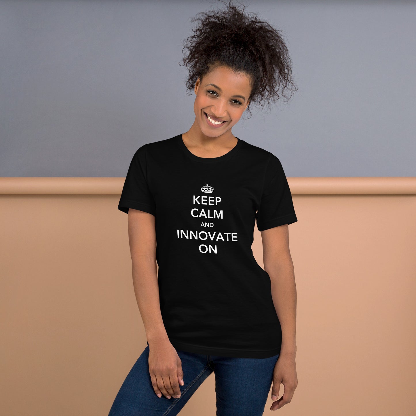 Keep Calm & Innovate On Unisex T-Shirt