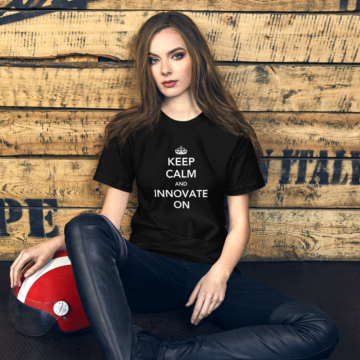 Keep Calm & Innovate On Unisex T-Shirt