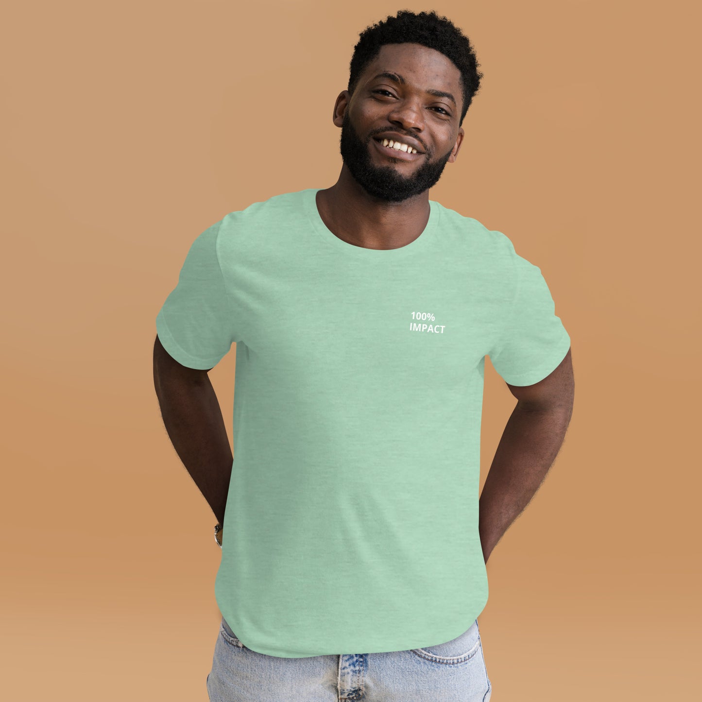 100% IMPACT Unisex T-Shirt Green
