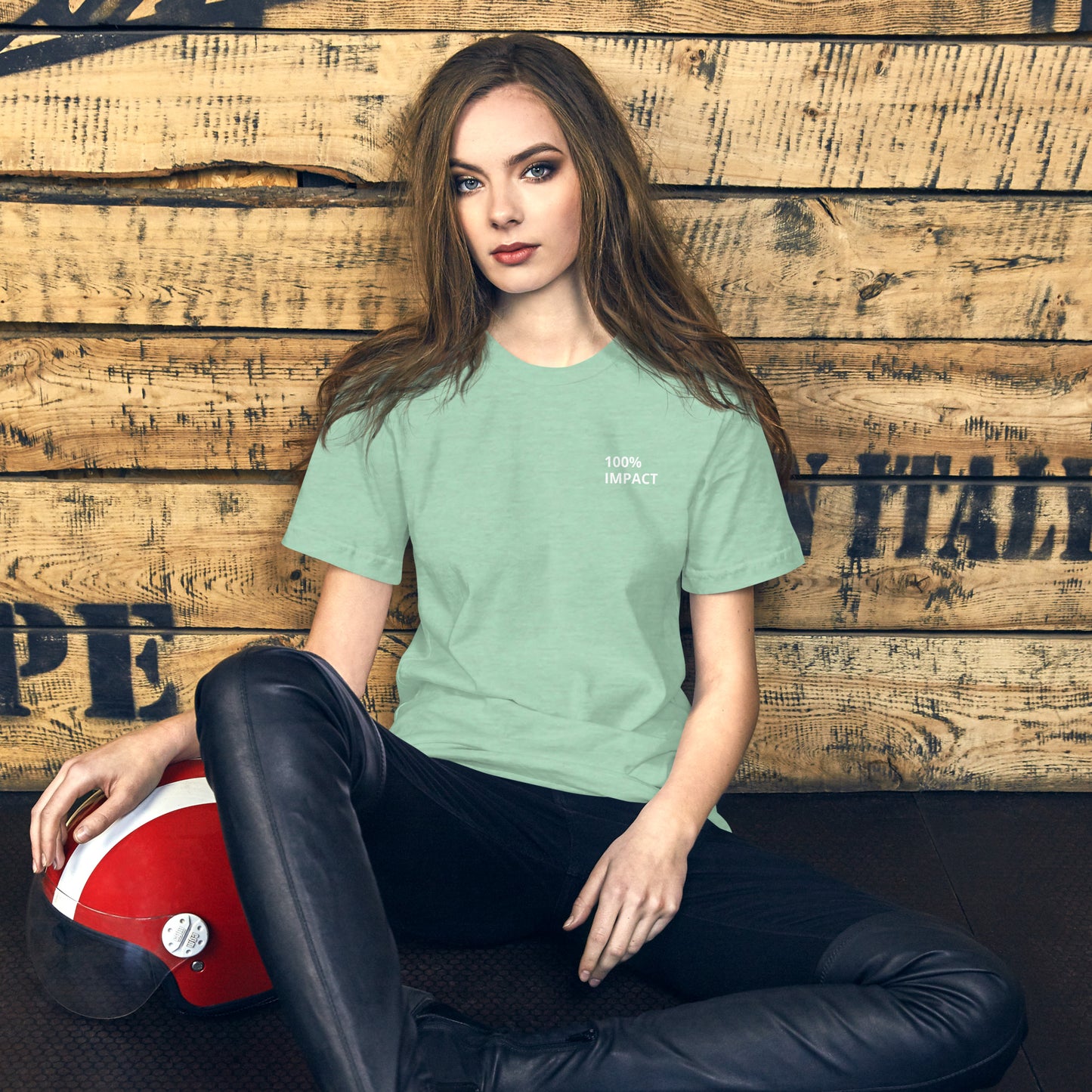 100% IMPACT Unisex T-Shirt Green