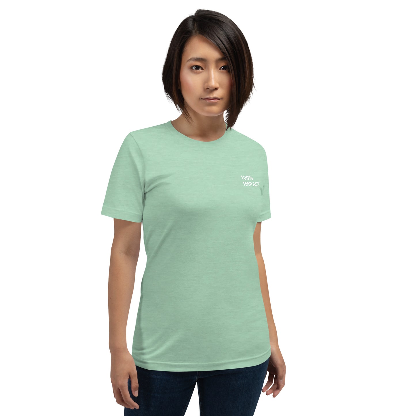 100% IMPACT Unisex T-Shirt Green