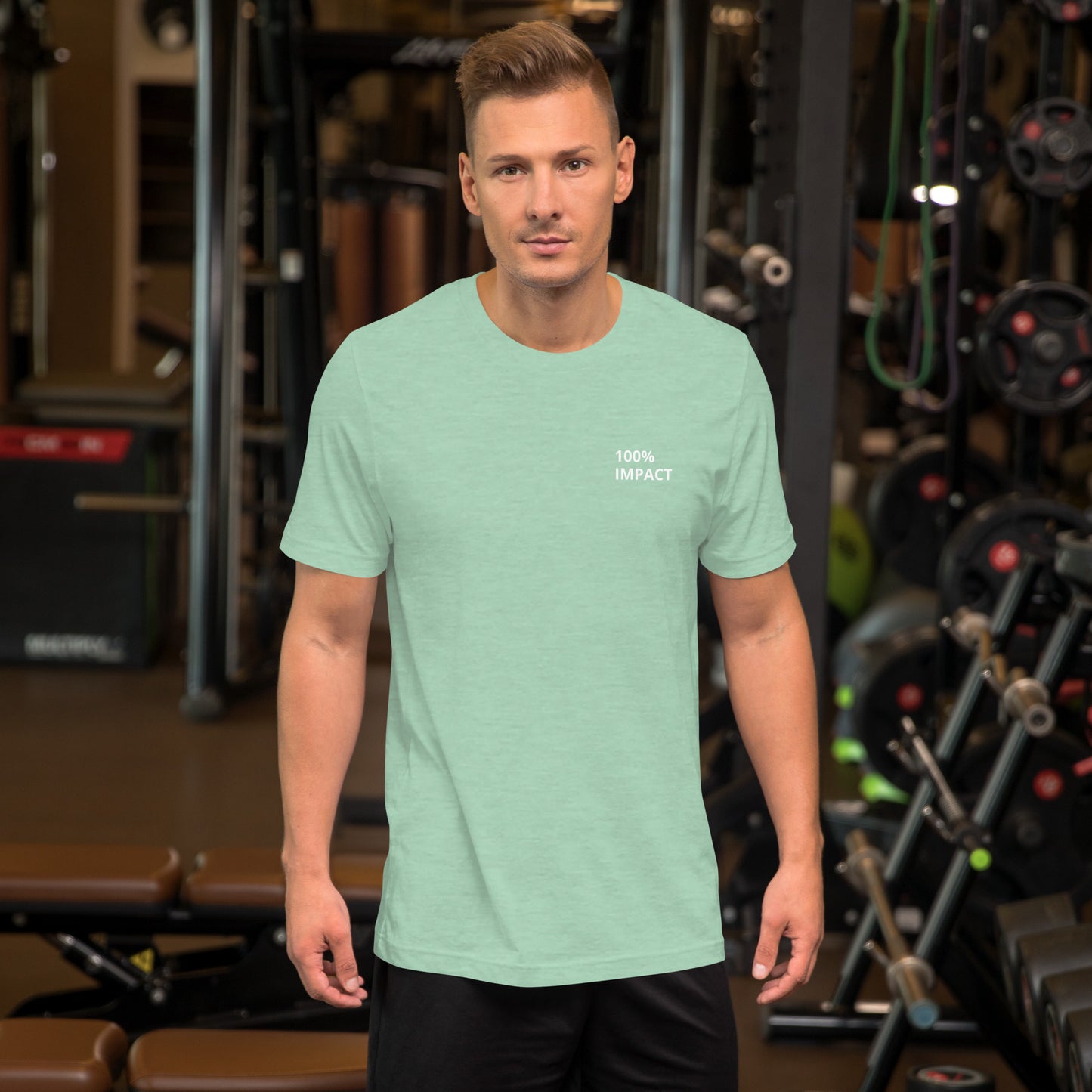 100% IMPACT Unisex T-Shirt Green