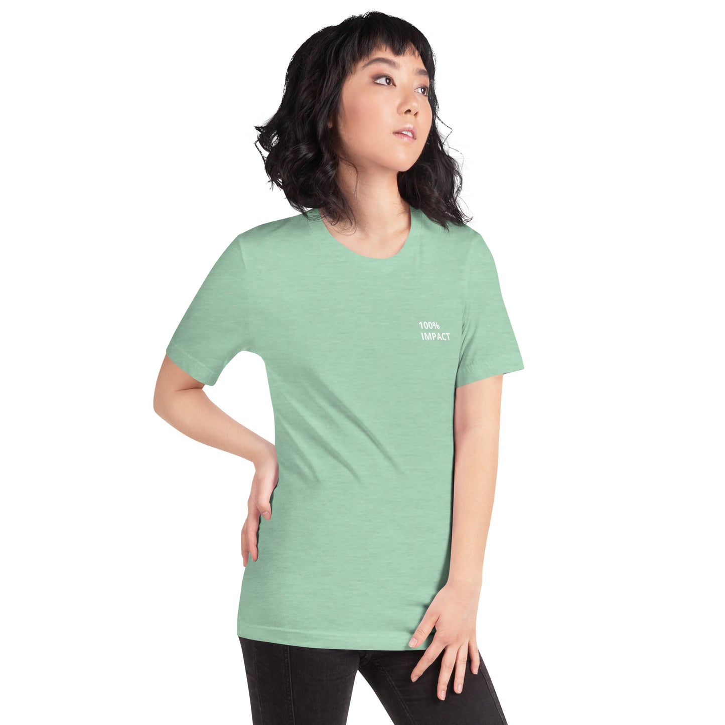 100% IMPACT Unisex T-Shirt Green