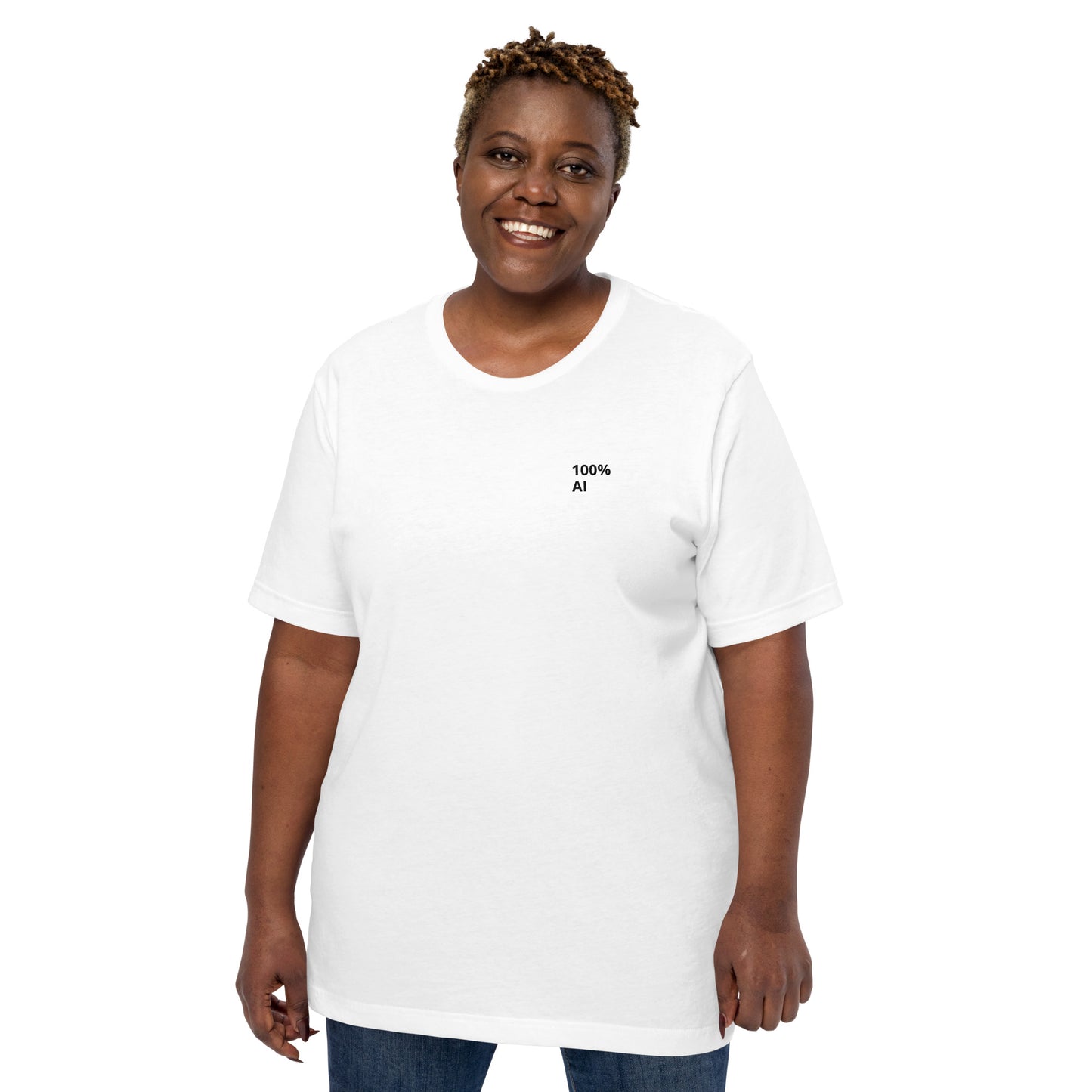 100% AI Unisex T-Shirt