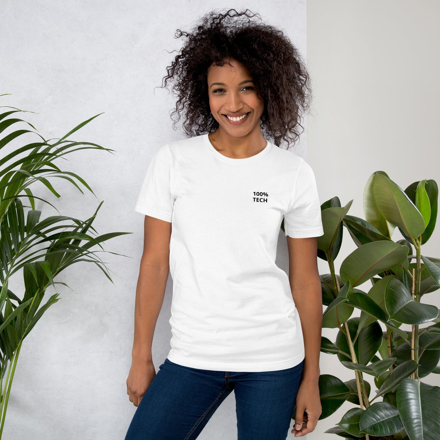 100% TECH Unisex T-Shirt
