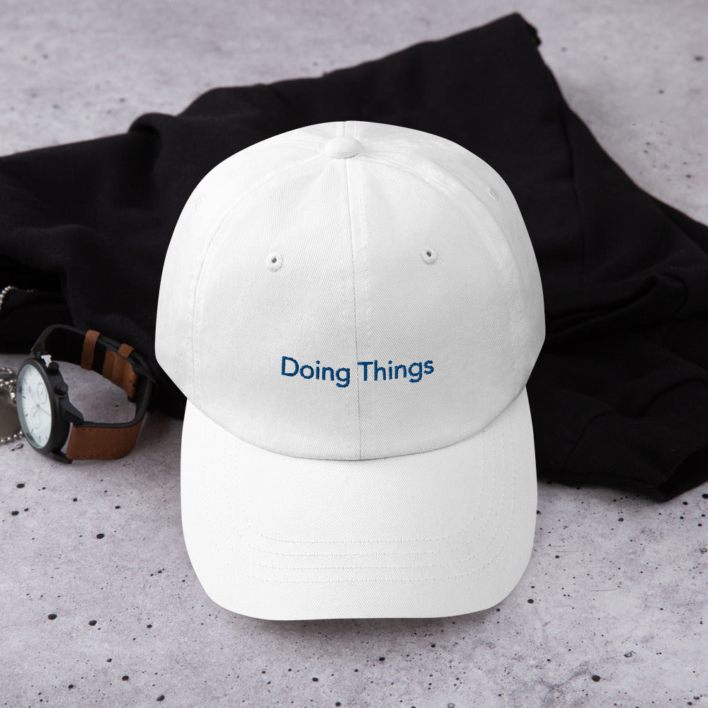 Doing Things Blue Hat