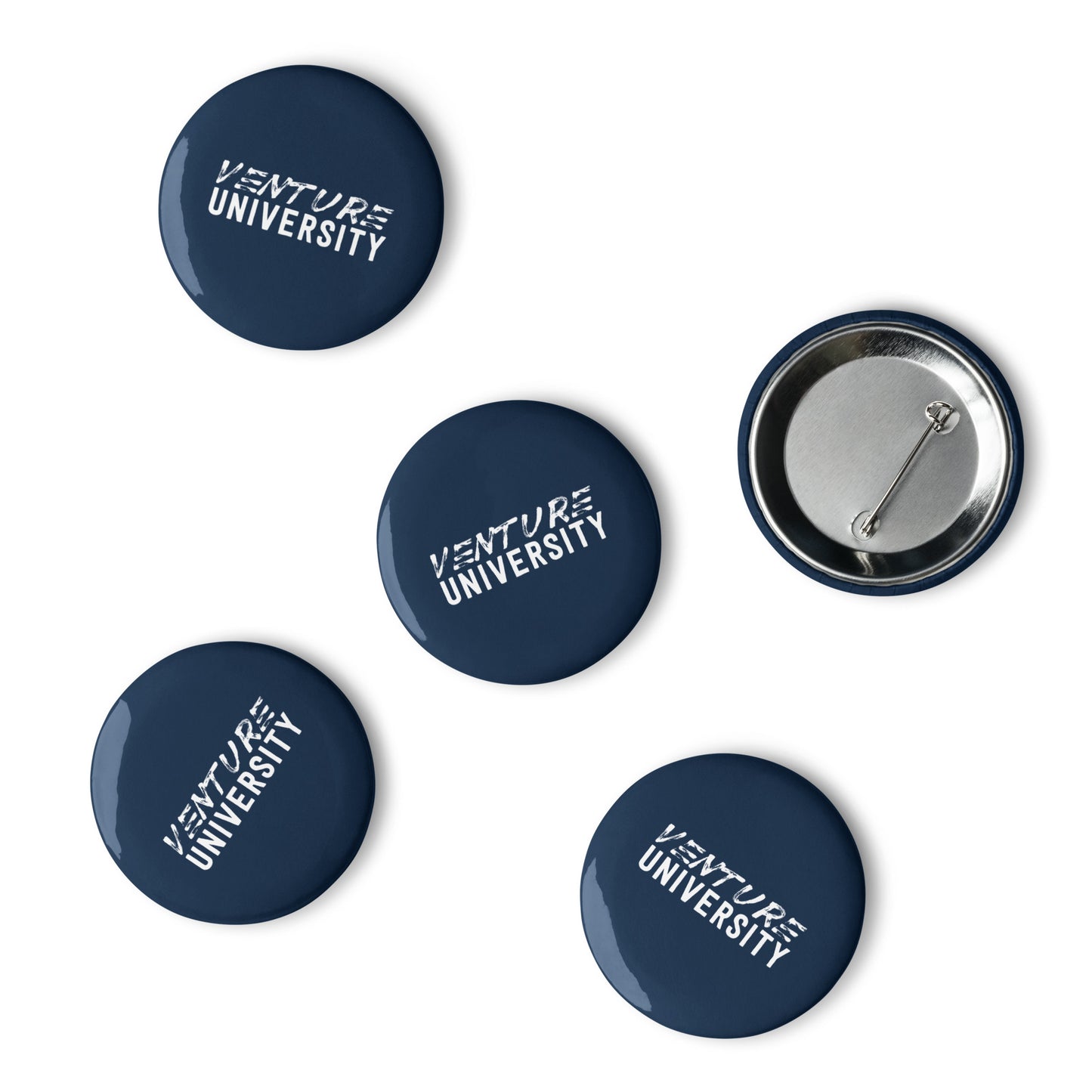 Venture University Set of Pin Buttons