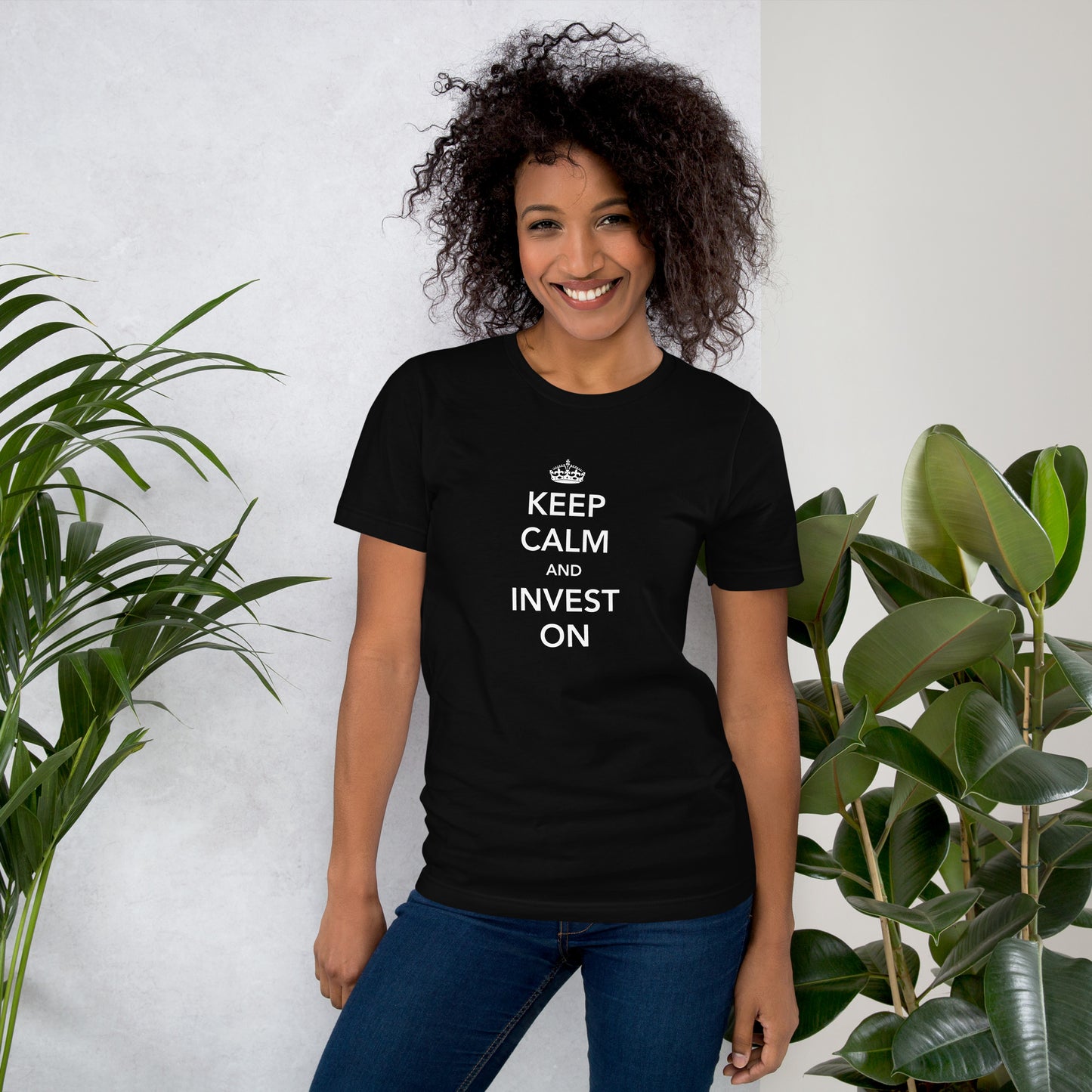 Keep Calm And Invest On Unisex T-Shirt