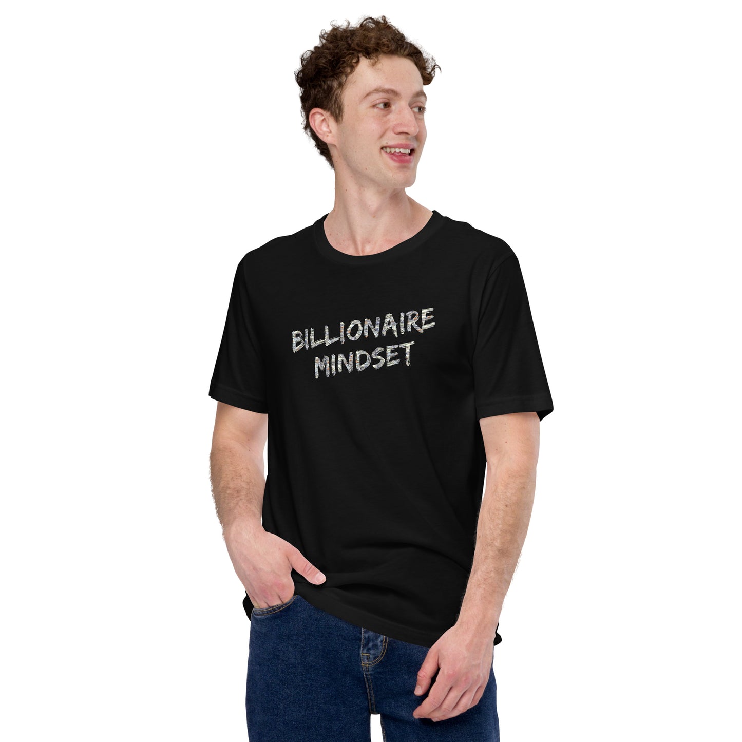 Billionaire Mindset - T- Shirt - Money Background