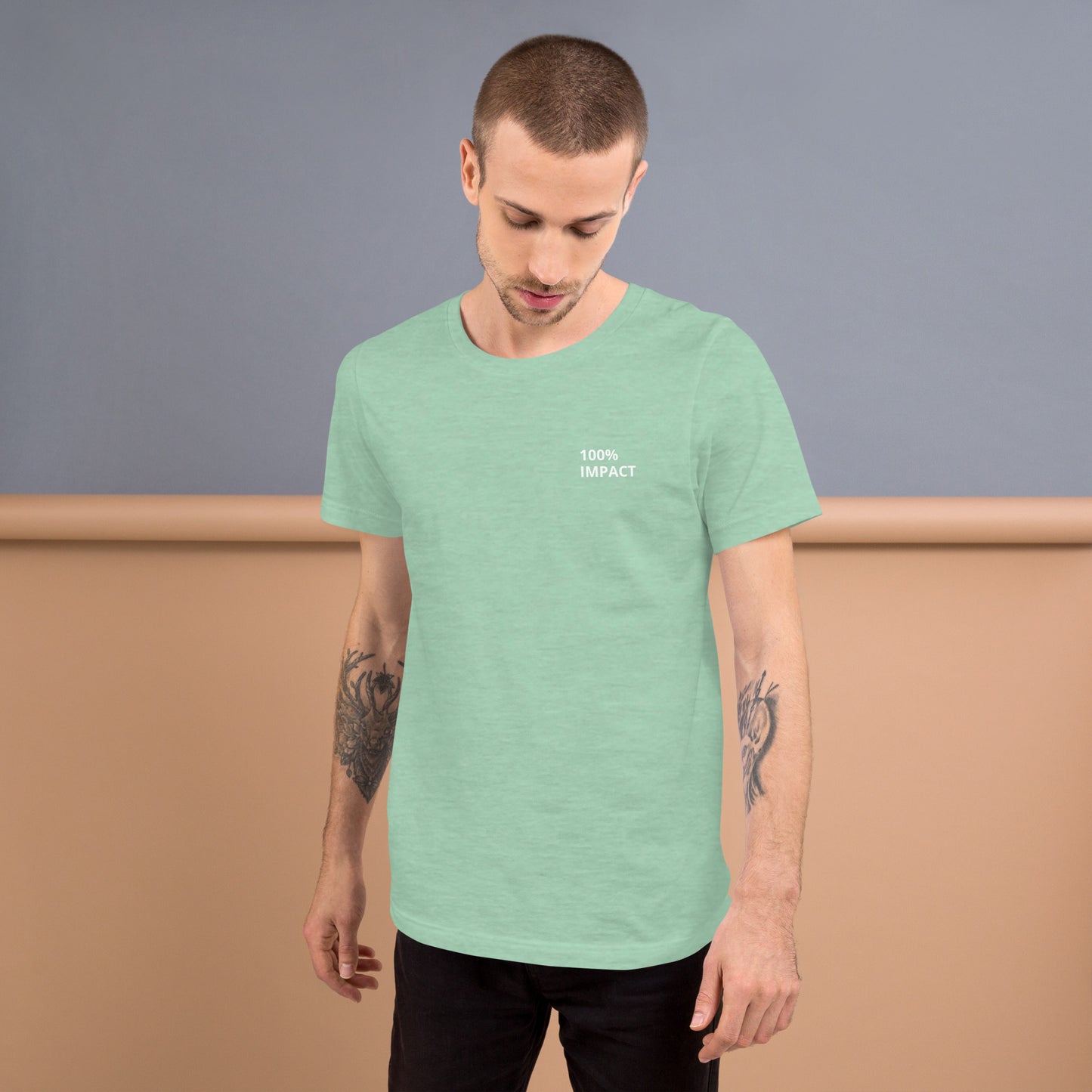 100% IMPACT Unisex T-Shirt Green