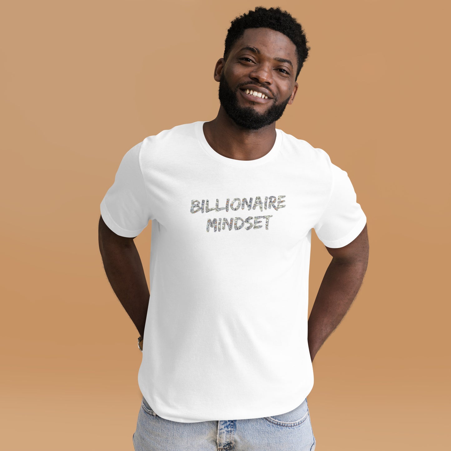 Billionaire Mindset - T- Shirt - Money Background