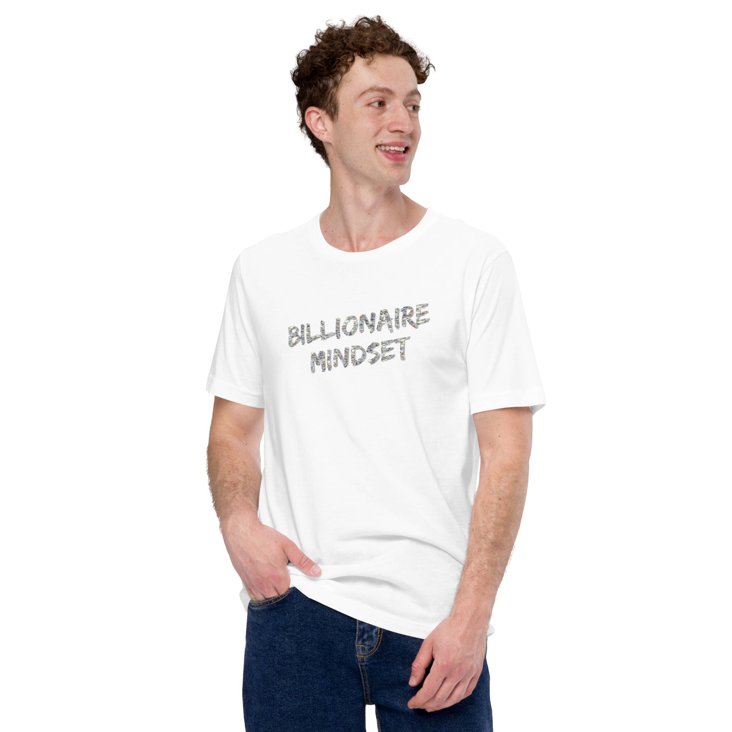 Billionaire Mindset - T- Shirt - Money Background