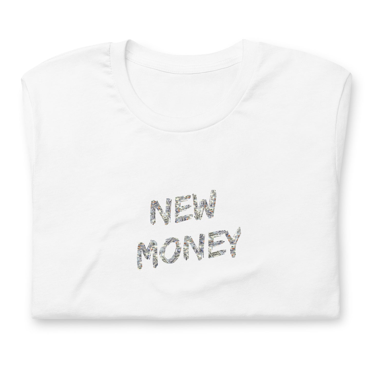 NEW MONEY - T-SHIRT - MONEY BACKGROUND