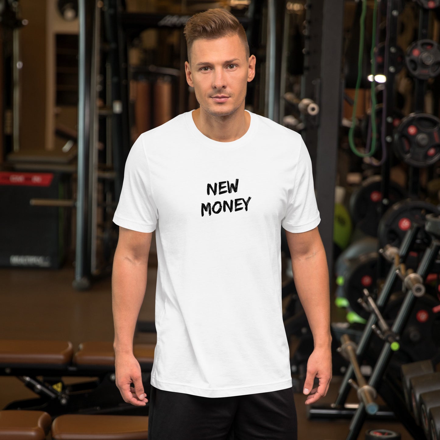 New Money - T-Shirt - Black Text